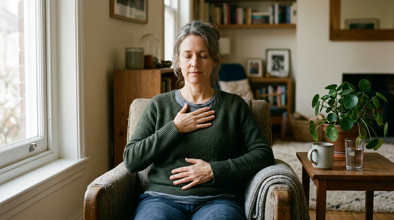 Just Breathe: 60-Second Calm Routine for Anxiety