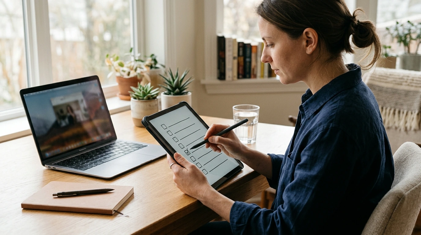 Level-Up Your Work Checklist: A Simple Daily Routine
