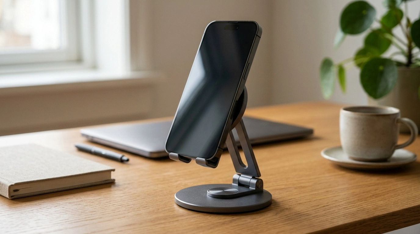 Magnetic Folding Stand for iPhone 16/15/14 Pro Max