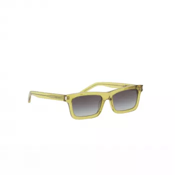 Saint Laurent Clear Rectangular Sunglasses Style Guide